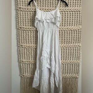 MARSHALLS White Small High Low Dress